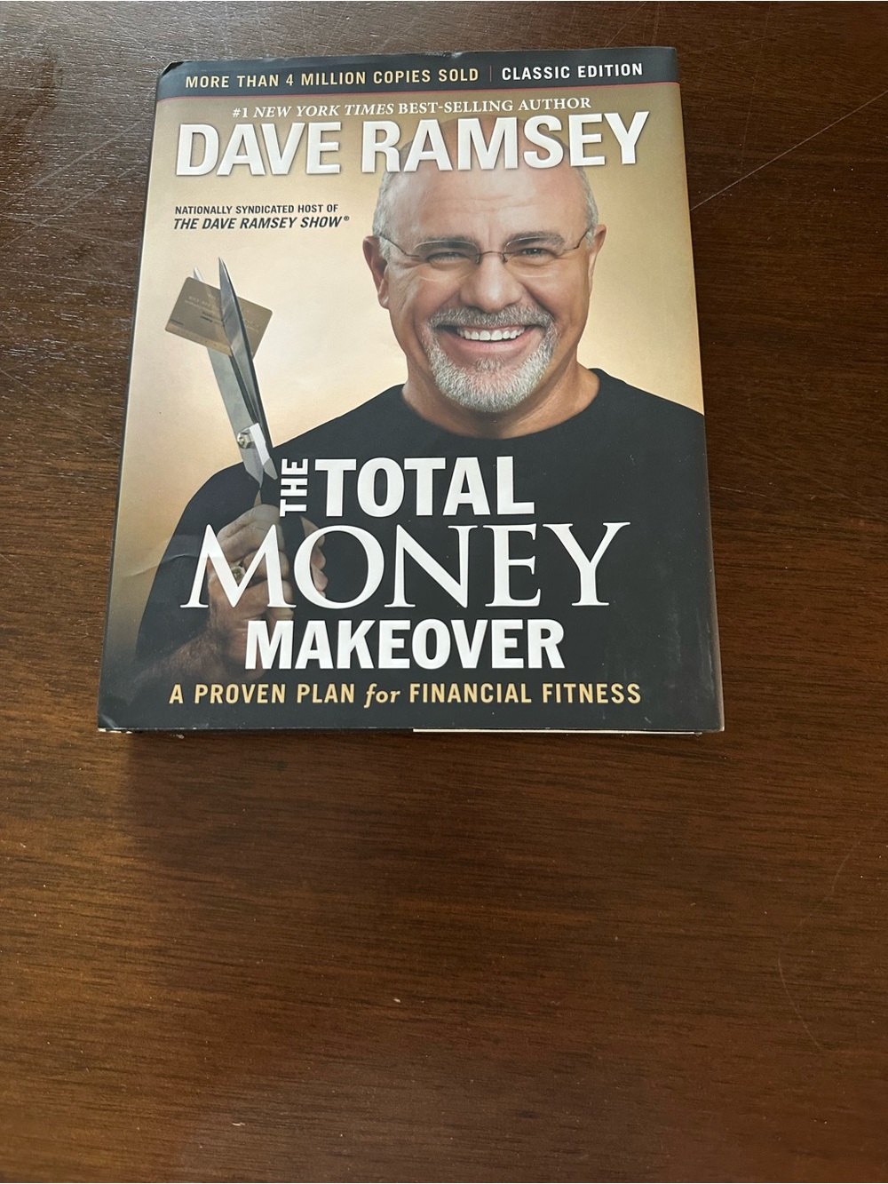 Dave Ramsey "The Total Money Makeover" Paperback - Black & Cream Cover